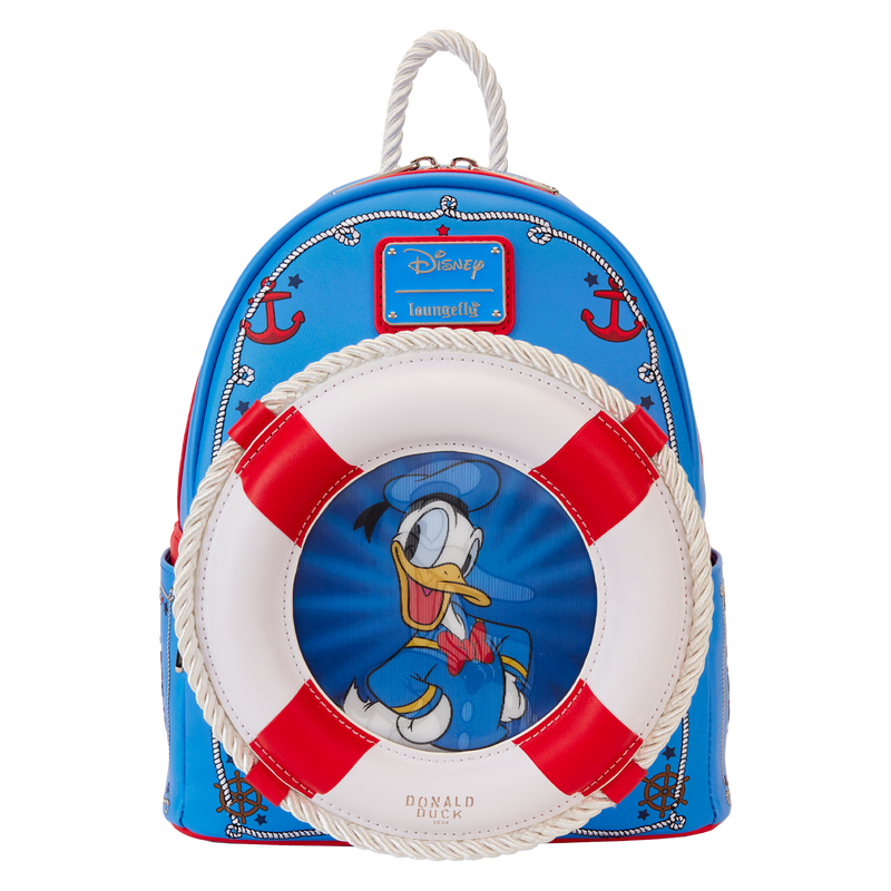 disney cruise line loungefly mini backpack Loungefly Donald Duck 90th Anniversary Lenticular Mini Backpack – shopzimo