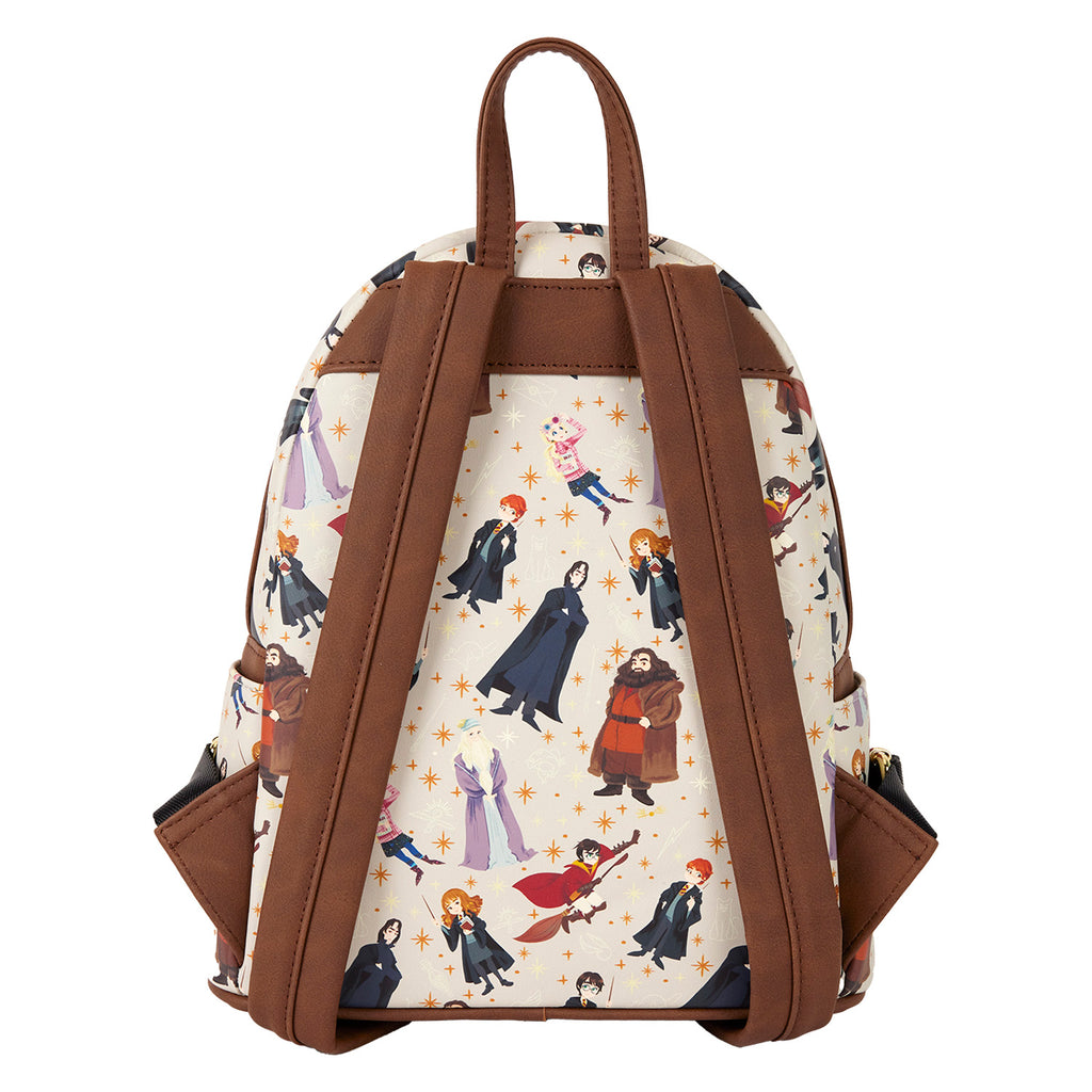Loungefly Harry Potter Hogwarts All-Over Print Mini Backpack – shopzimo