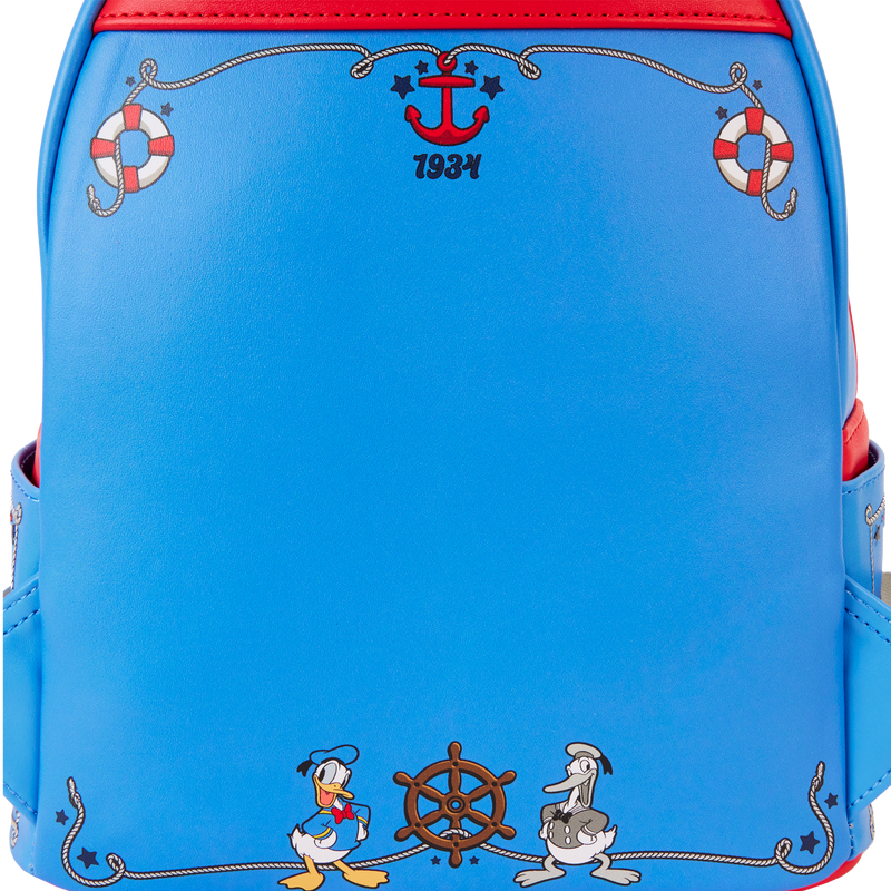 donald duck 90th anniversary color changing loungefly mini backpack Loungefly Donald Duck 90th Anniversary Lenticular Mini Backpack – shopzimo