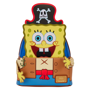 Loungefly SpongeBob SquarePants Pirate Costume Mini Backpack