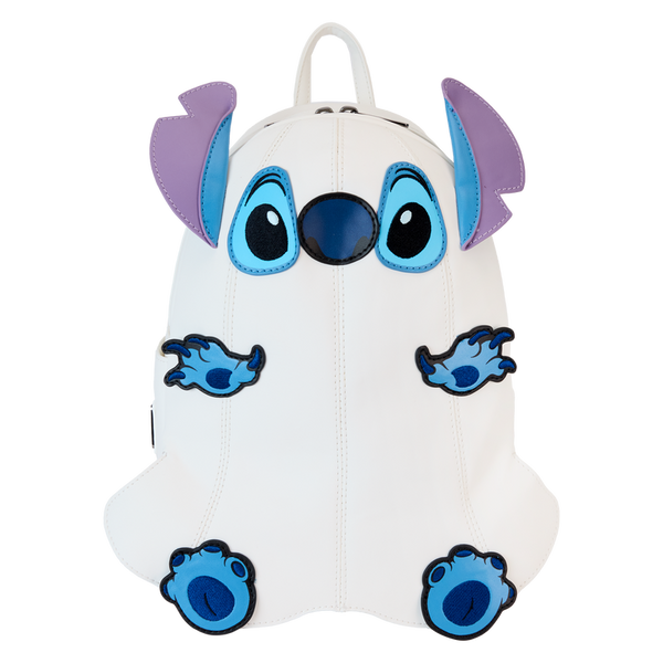 Loungefly Disney Stitch Ghost Costume Figural Glow Mini Backpack