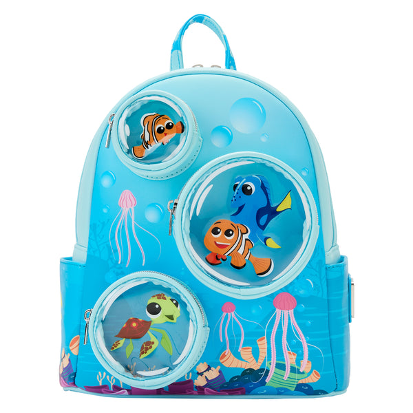 Loungefly Finding Nemo 20th Anniversary Bubble Pocket Mini Backpack
