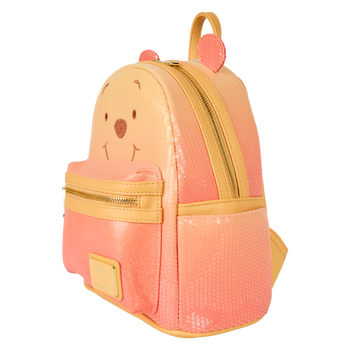 Loungefly Winnie the Pooh Cosplay Sequin & Glitter Mini Backpack