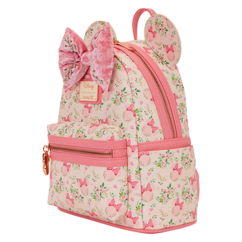 Loungefly Minnie Mouse Floral All-Over Print Mini Backpack