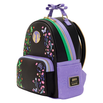 Loungefly Wicked Glinda & Elphaba Floral & Lace Mini Backpack
