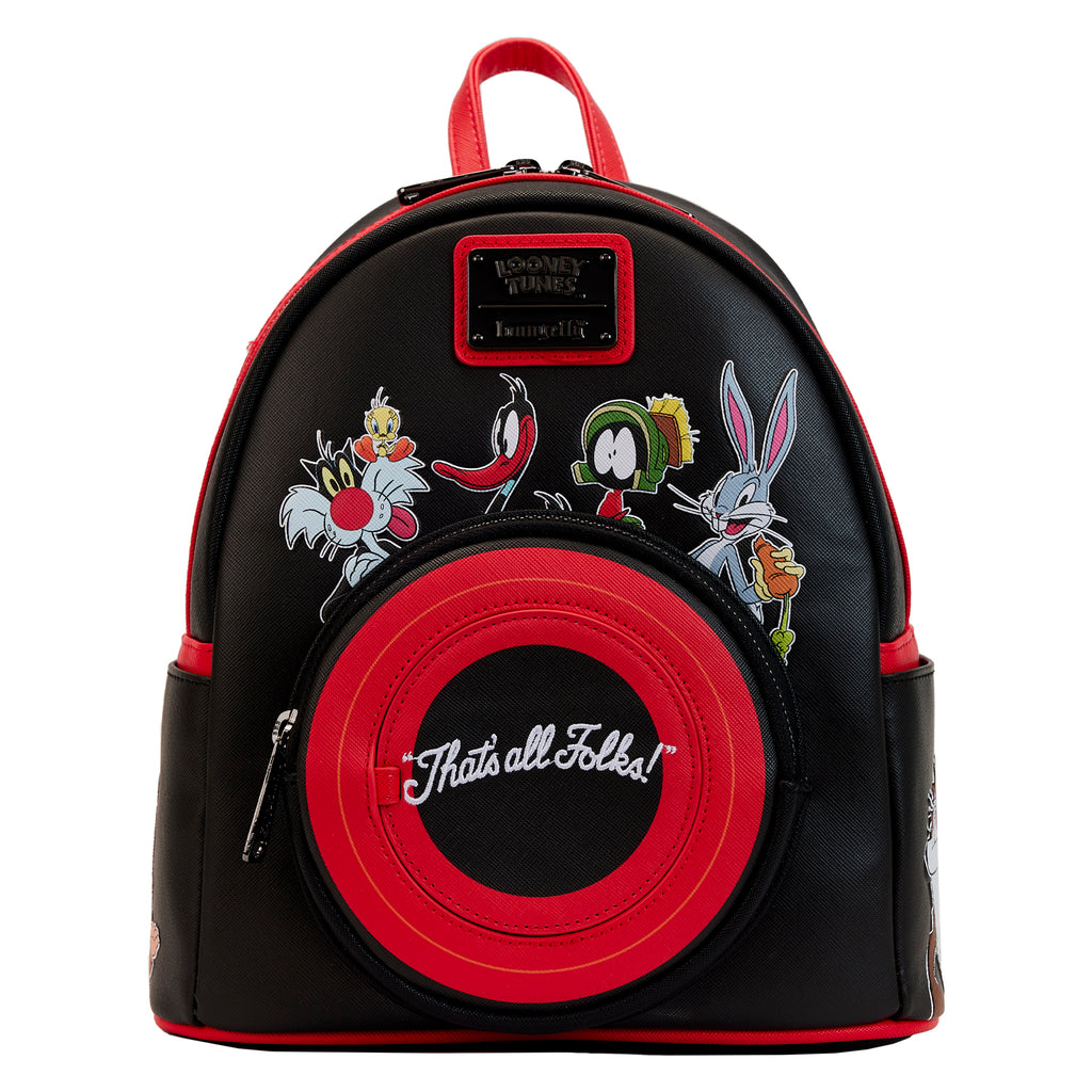 Loungefly Looney Tunes That's All Folks Mini Backpack