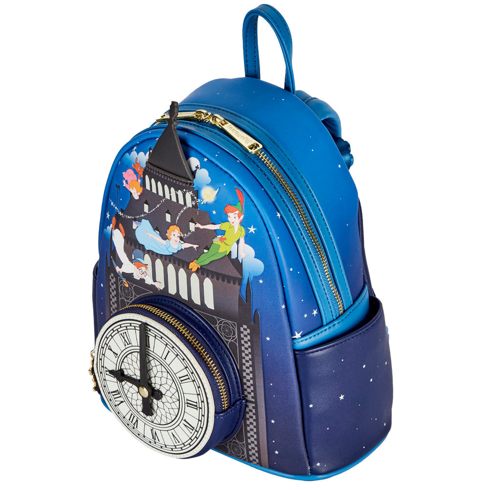 Loungefly Peter Pan Glow Clock Mini Backpack